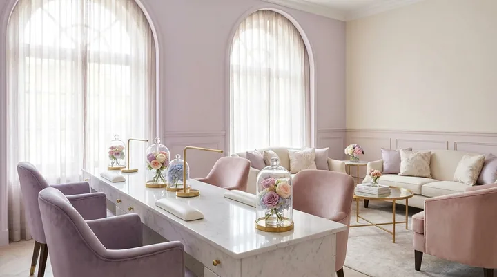 Ambiente da Esmalteria Charme